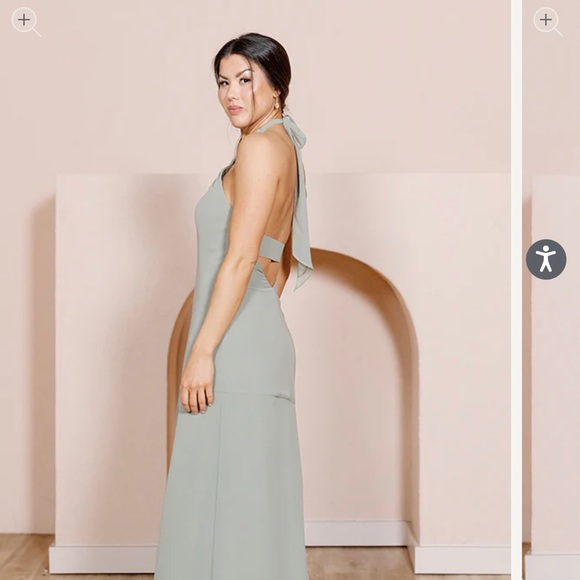 Revelry Athena Chiffon Dress - Picture 5 of 7